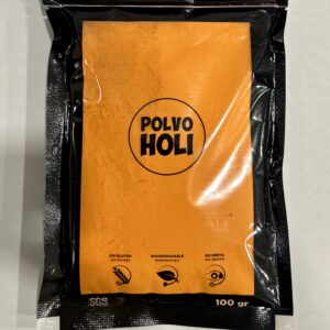 Bolsa de Polvos Holi 100g – Color Naranja